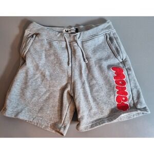 Monet Skateboards Mens Jogger Shorts Small Gray 30 Waist 5.5" Inseam